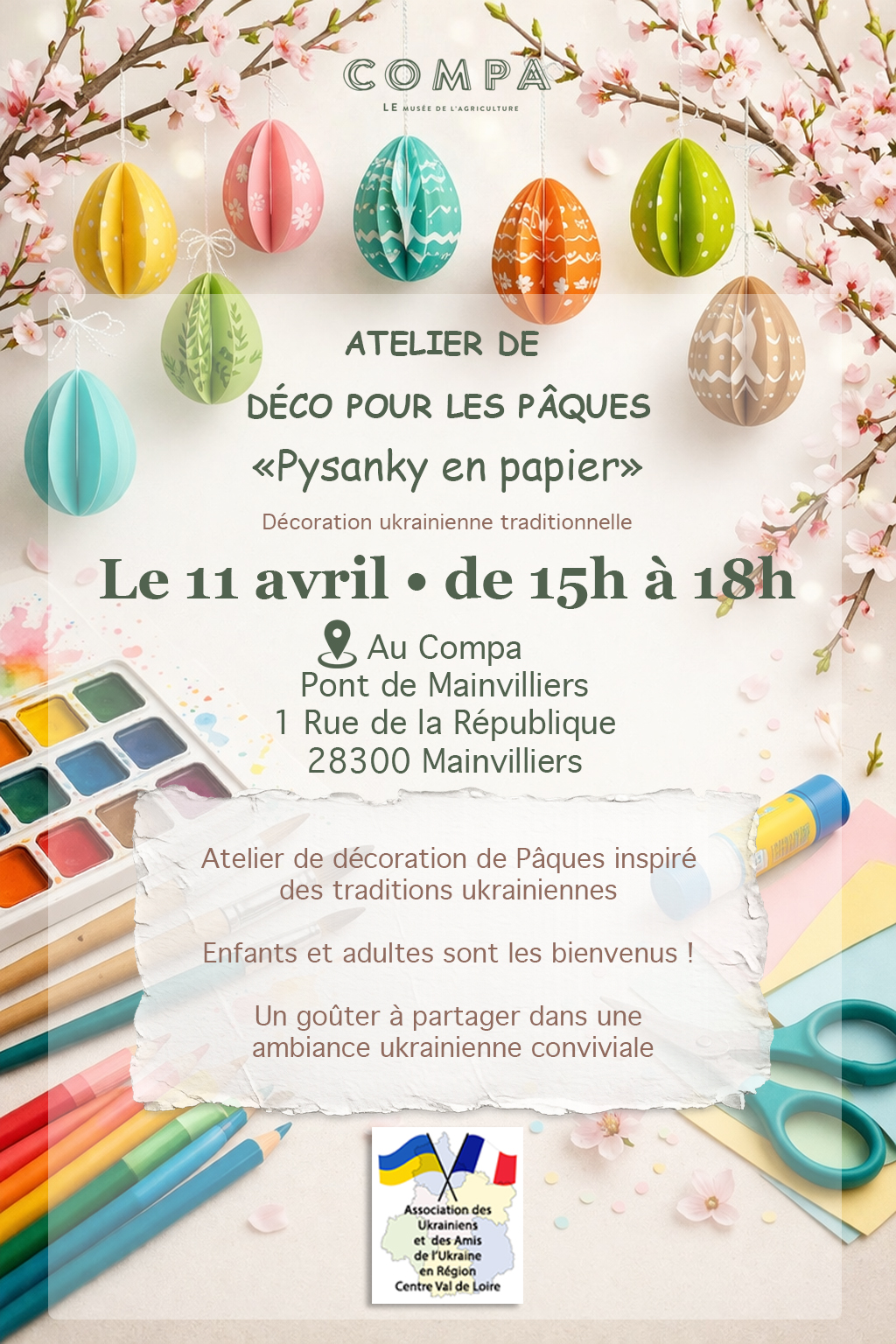 Atelier Pysanky en papier