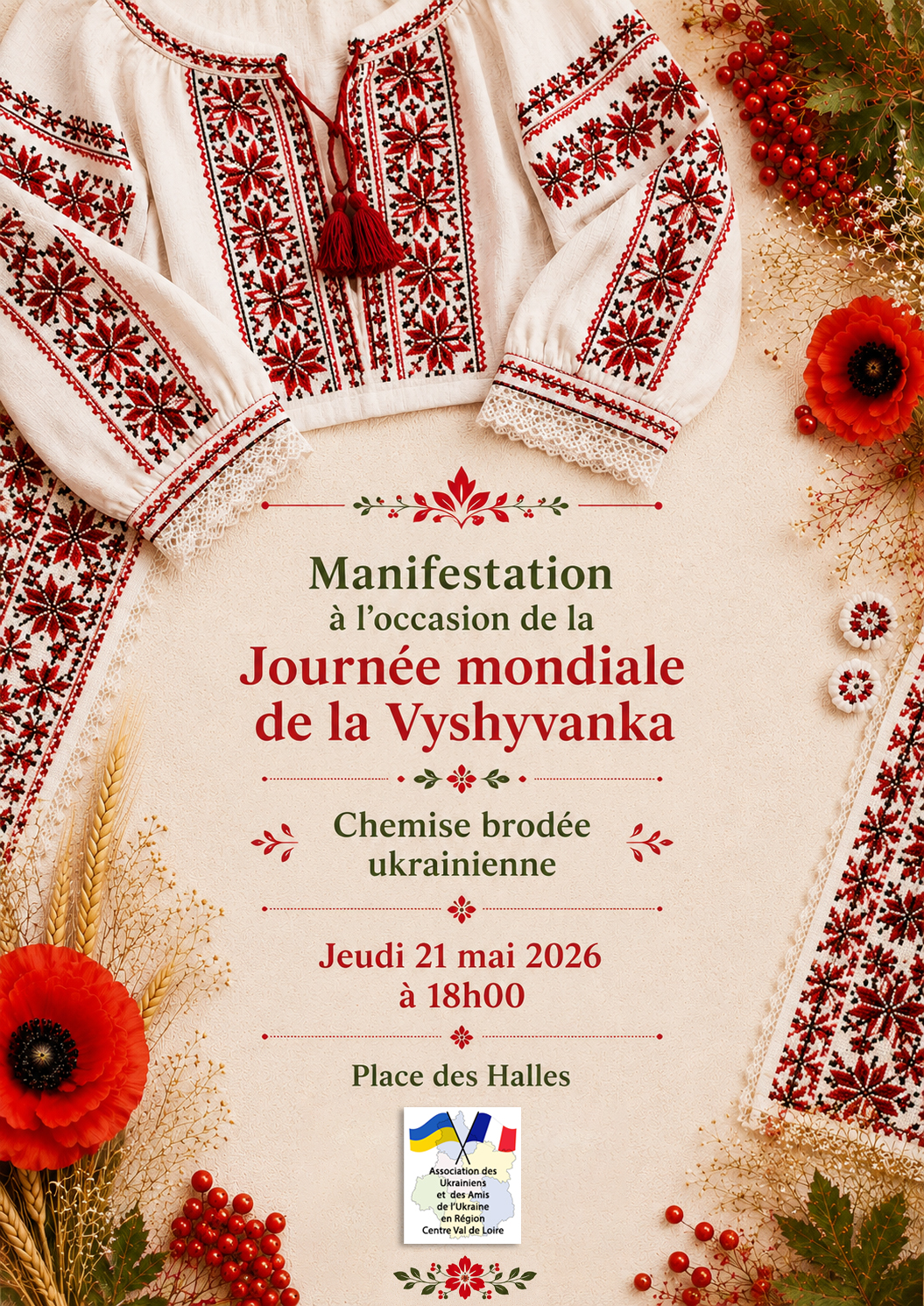 Journée mondiale de la Vyshyvanka